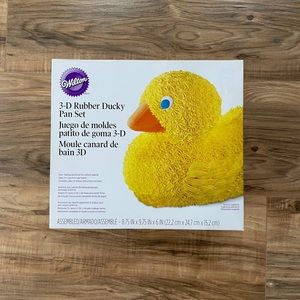 Rubber duck cake pan